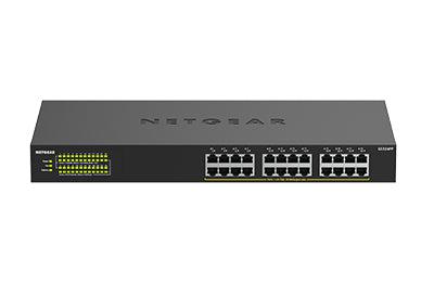 Netgear Gs324Pp Unmanaged Gigabit Ethernet (10/100/1000) Power Over Ethernet (Poe) Black