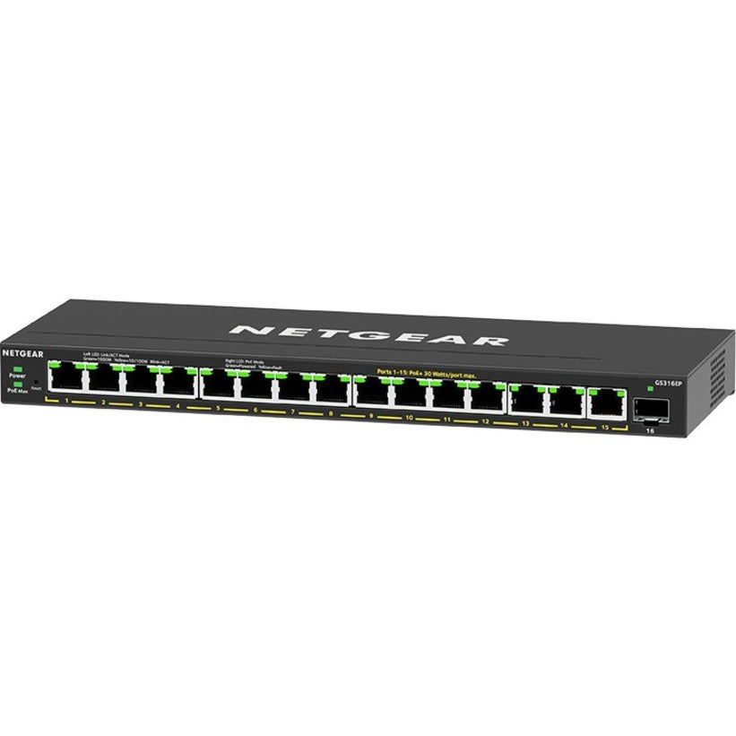 Netgear Gs316Ep Ethernet Switch