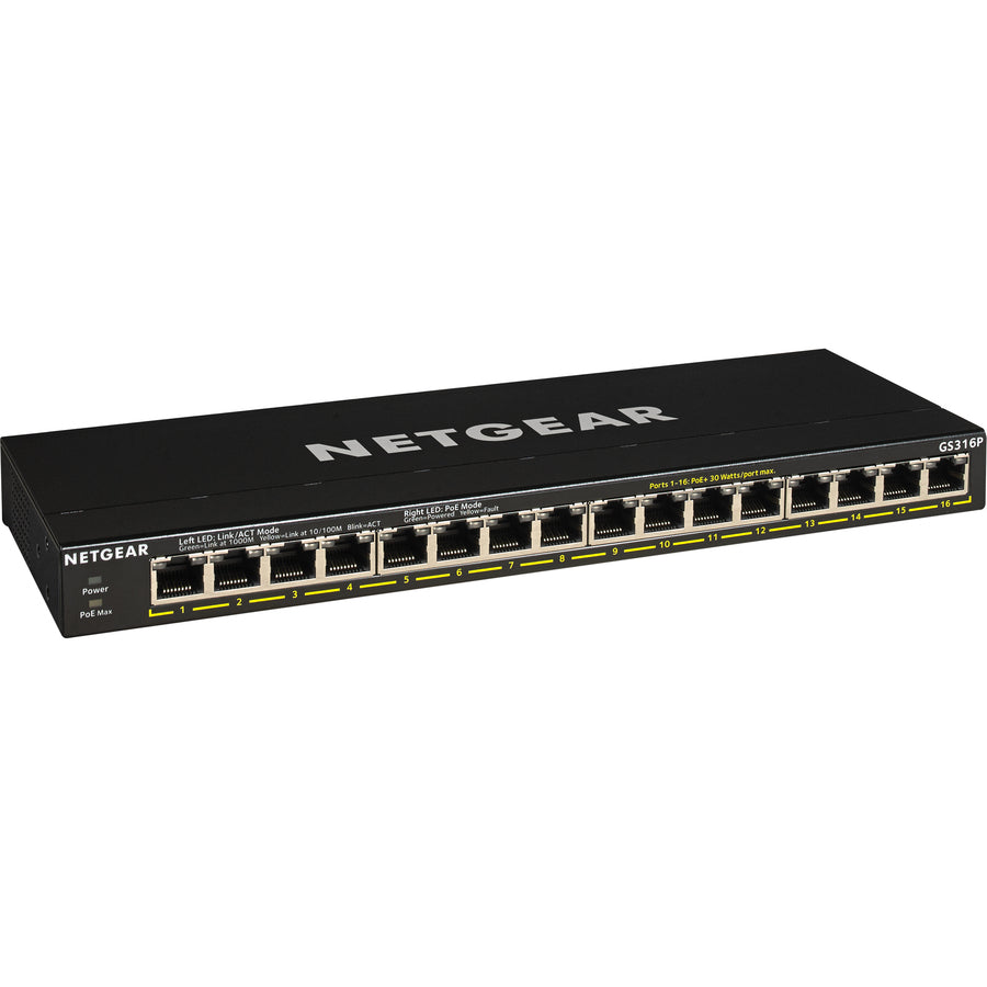 Netgear Gs316P Ethernet Switch