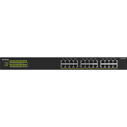 Netgear Gs324Pp Unmanaged Gigabit Ethernet (10/100/1000) Power Over Ethernet (Poe) Black