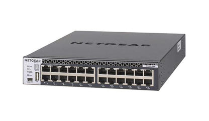 Netgear M4300-24X Managed L3 10G Ethernet (100/1000/10000) 1U Black