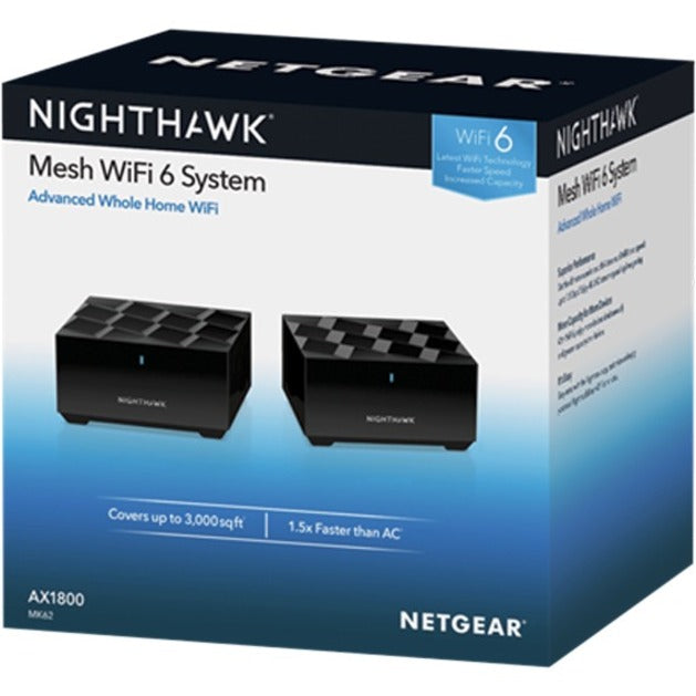 Netgear Nighthawk Mk62 Wi-Fi 6 Ieee 802.11Ax Ethernet Wireless Router