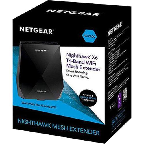 Netgear Nighthawk X6 Network Transmitter Black 10, 100, 1000 Mbit/S