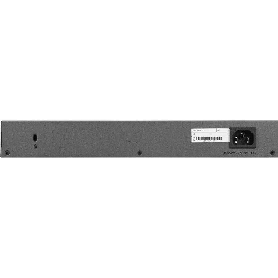 Netgear Xs505M-100Nas Network Switch Unmanaged 10G Ethernet (100/1000/10000) Black, Silver