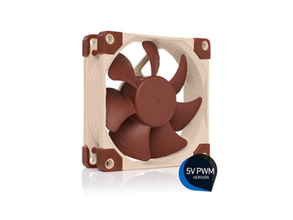 Noctua Nf-A8 5V Pwm, Premium Quiet Fan With Usb Power Adaptor Cable, 4-Pin, 5V Version (80Mm, Brown)