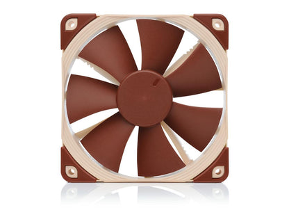 Noctua Nf-F12 5V Pwm, Premium Quiet Fan With Usb Power Adaptor Cable, 4-Pin, 5V Version (120Mm, Brown)