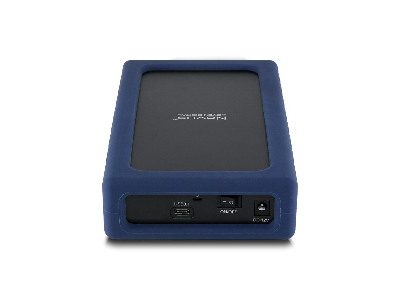 Novus 4Tb External Usb-C (3.1,Gen2) Rugged Desktop Hard Drive