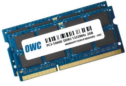 Owc Owc1333Ddr3S04S Memory Module 4 Gb 2 X 2 Gb Ddr3 1333 Mhz