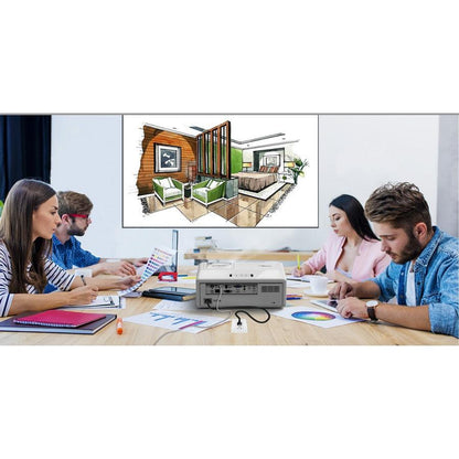 Optoma Zw403 3D Ready Dlp Projector - 16:10 - White