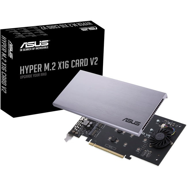 Pcie 3.0 X4 Expansion Card V2,Supports 4 Nvme M.2 Up To 128 Gbps