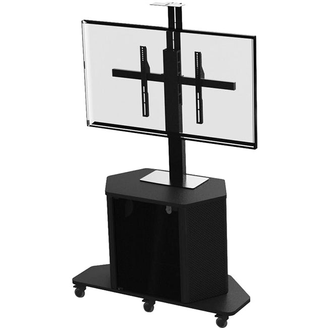 Pl3070 Monitor Cart And Pm2-S,Single Monitor Mount For 37-60 Mntr