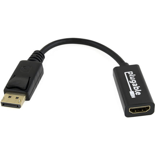 Plugable Dpm-Hdmif Monitor,Adapter - Dp To Hdmi