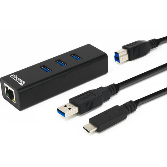 Plugable Usb3-Hub3Me 3 Port Usb,3.0 Bus Powered Hub