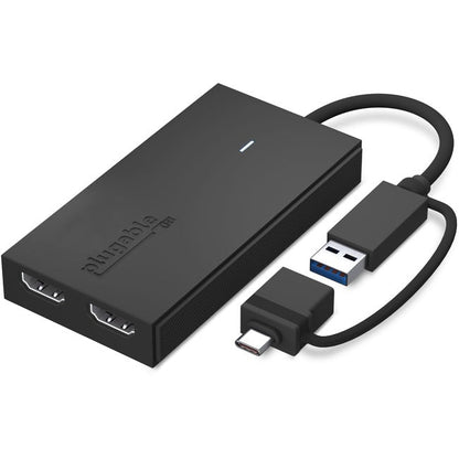 Plugable Usbc - Hdmi Adapter,Dual Monitor Video Graphics Adapter