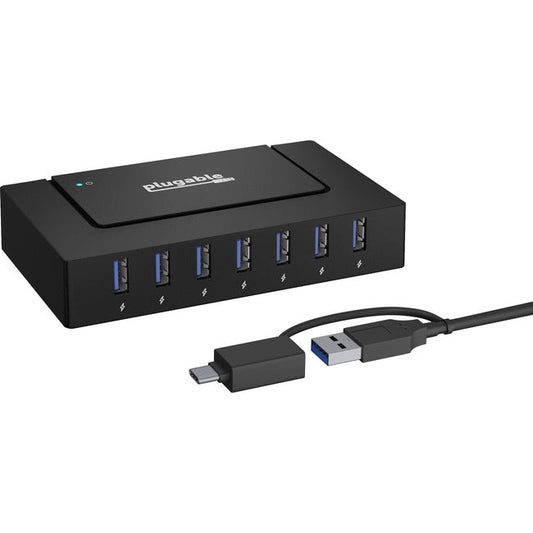 Plugable Usbc-Hub7Bc 7-In-1 Usb,Charging Hub