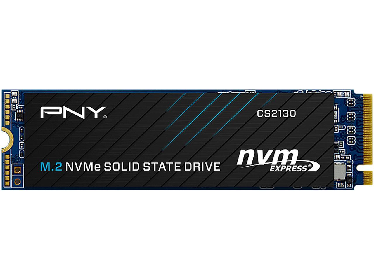 Pny Cs2130 M.2 2280 1Tb Pci-Express 3.0 X4, Nvme 1.3 3D Nand Internal Solid State Drive (Ssd) M280Cs2130-1Tb-Rb