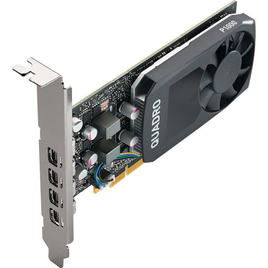 Pny Nvidia Quadro P1000 Graphic Card - 4 Gb Gddr5 - Low-Profile