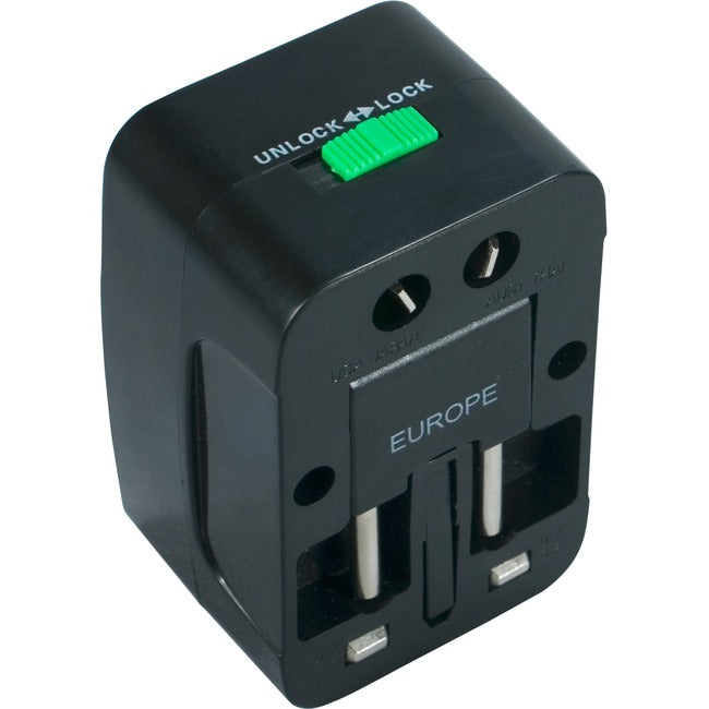 Premium World Power Travel,Adaptor W/Surge Protection PA-C3