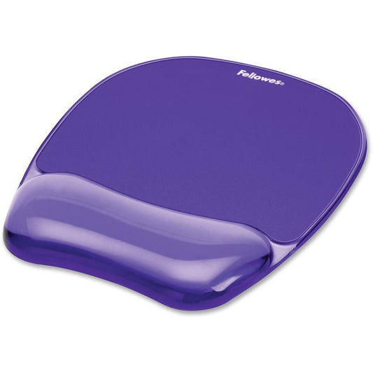Purple Gel Crystal Mouse,Pad/Wrist Rest Transparent