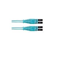 Panduit 10M, 2Xlc Fibre Optic Cable Lc Om4 Turquoise