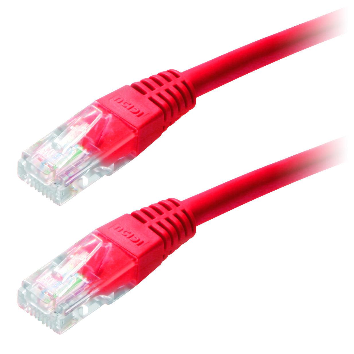 Panduit 1.5M, Cat 5E Utp Networking Cable Red Cat5E