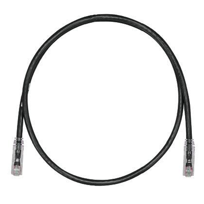 Panduit 2.13M Cat6 Networking Cable Black U/Utp (Utp)