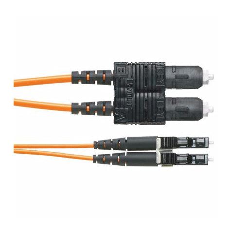 Panduit 2M Os1/Os2 Lc - Sc Fibre Optic Cable Os1/Os2 Yellow