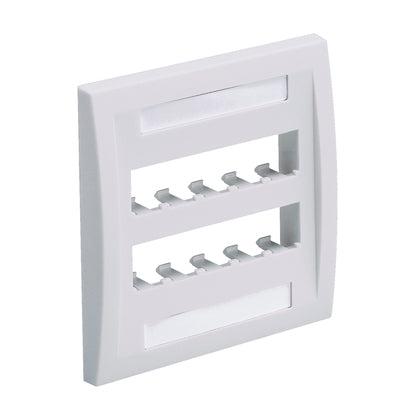 Panduit Cfpe10Iw-2Gy Wall Plate/Switch Cover White