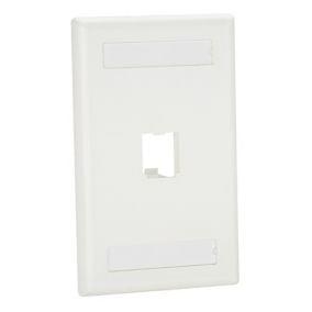 Panduit Cfpl1Eiy Wall Plate/Switch Cover Ivory
