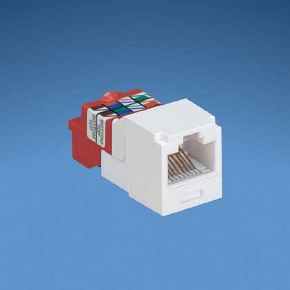 Panduit Cj5E88Taw Wire Connector Rj-45 White