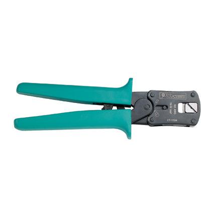 Panduit Ct-1104 Cable Crimper Crimping Tool Green, Grey