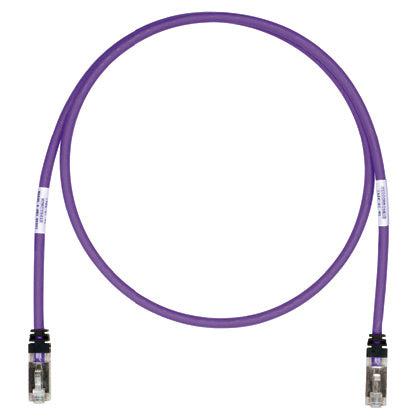 Panduit Cat6A S/Ftp Rj-45 Networking Cable Violet 2.5 M S/Ftp (S-Stp)