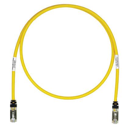 Panduit Cat6A S/Ftp Rj-45 Networking Cable Yellow 1 M S/Ftp (S-Stp)