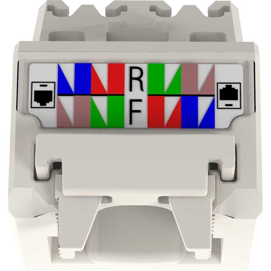 Panduit Cjudcapiw-C Wire Connector Rj-45 White