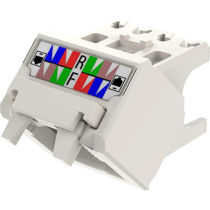 Panduit Cjudcapiw-X Wire Connector Rj-45 White