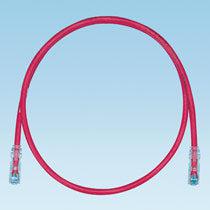 Panduit Copper Patch Cord, Category 6, Red Utp Cable, 2 Meters Networking Cable 2 M