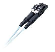 Panduit F5E10A-10M1 Fibre Optic Cable 1 M 2X Lc Ofnr Om2 Turquoise