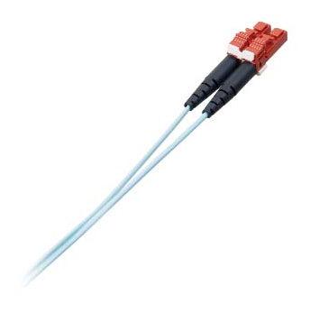 Panduit F5E10B-10Bm2 Fibre Optic Cable 2 M 2X Lc Ofnr Om2 Turquoise