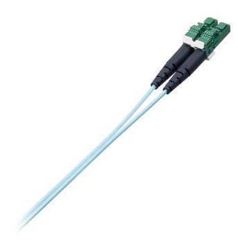 Panduit F5E10C-10Cm1 Fibre Optic Cable 1 M 2X Lc Ofnr Om2 Turquoise