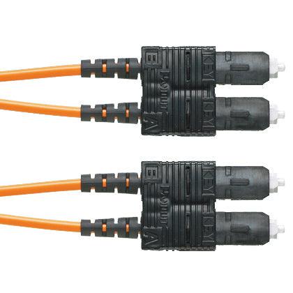 Panduit F5S4-4M1Y Fibre Optic Cable 1 M Sc Om3 Orange