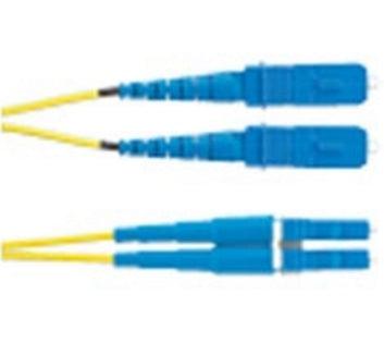 Panduit F92Erlnsnsnm004 Fibre Optic Cable 4 M Sc Lc Ofnr Os1/Os2 Multicolour, Yellow