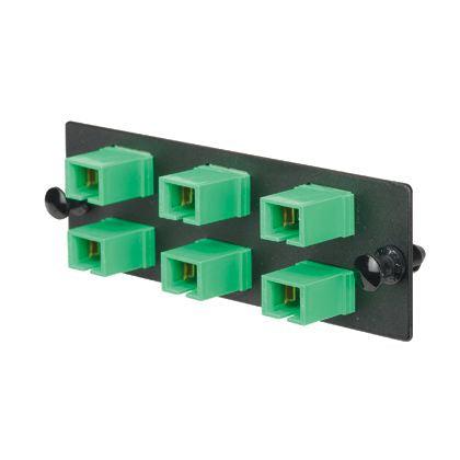 Panduit Fap6Wagdscz Fibre Optic Adapter Sc/Apc 1 Pc(S) Black, Green