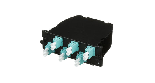 Panduit Fc2Sa-12-10U Fibre Optic Adapter Lc/Mpo 1 Pc(S) Aqua Colour, Black