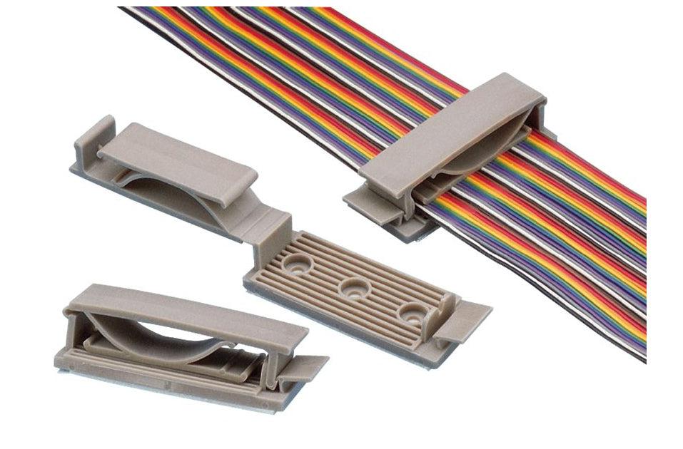 Panduit Fch2-A-C14 Cable Tie Mount Grey Nylon 100 Pc(S)