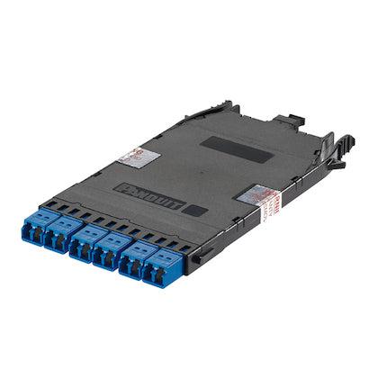 Panduit Fhc9N-12-10Af Fibre Optic Adapter Lc/Mpo 1 Pc(S) Black, Blue