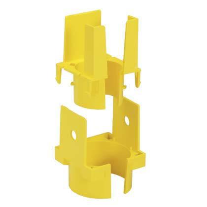 Panduit Fidt2X2Yl Cable Clamp Yellow