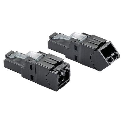 Panduit Fp6X88Mtg-X Cable Gender Changer Rj-45 Tx6A Black