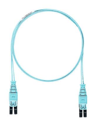 Panduit Fs2Erq1Q1Nnm010 Fibre Optic Cable 10 M Lc Ofnr Om4+ Aqua Colour