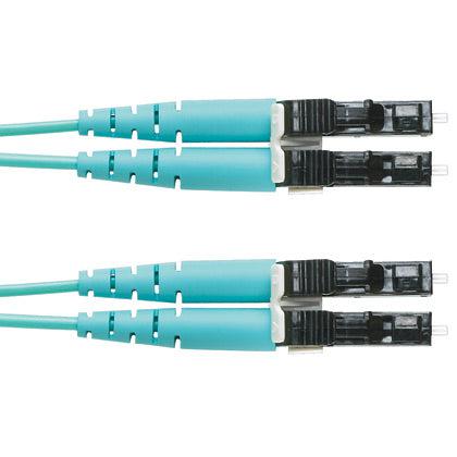 Panduit Fx2Erlnlnsnf002 Fibre Optic Cable 0.61 M Lc Ofnr Om3 Aqua Colour