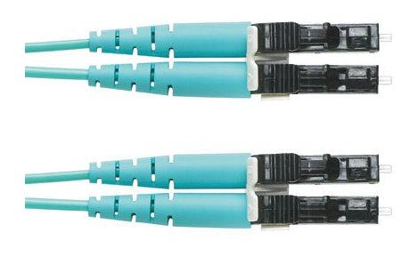 Panduit Fx2Erlnlnsnf010 Fibre Optic Cable 3 M Lc Cmr Om3 Aqua Colour